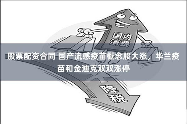 股票配资合同 国产流感疫苗概念股大涨，华兰疫苗和金迪克双双涨停