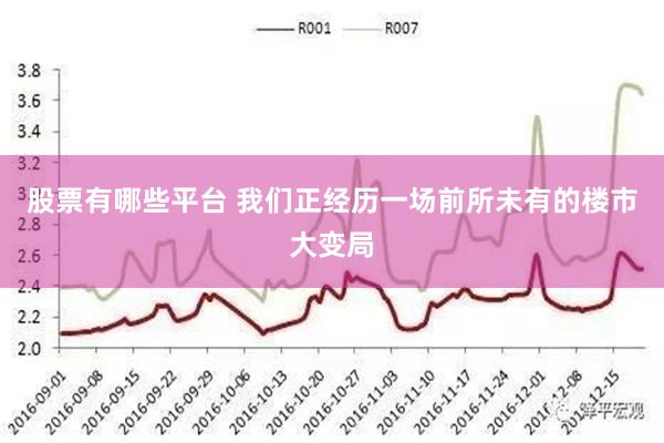 股票有哪些平台 我们正经历一场前所未有的楼市大变局